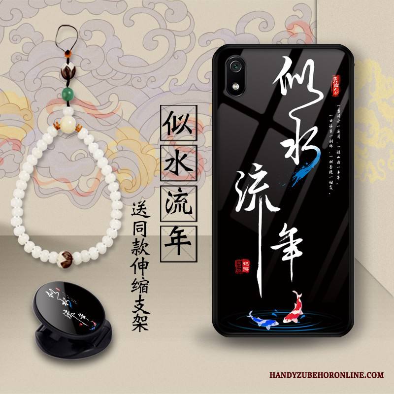 Redmi 7a Kuori Punainen Tuki Pieni Trendi Suojaus Lasi Puhelimen Kuoret