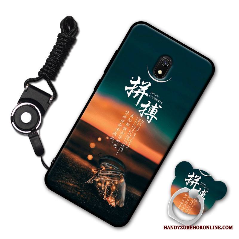 Redmi 8a Murtumaton Kuori Rengas Puhelimen Kuoret Pehmeä Neste Luova Musta