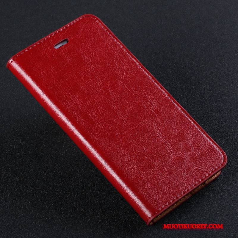 Redmi Note 4x Kuori Kotelo Simpukka Suojaus Puhelimen Kuoret Pieni Punainen Nahkakotelo