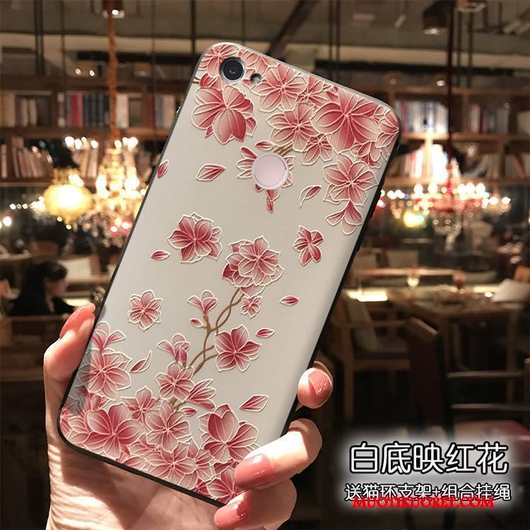Redmi Note 5a Kotelo Kuori Silikoni Persoonallisuus Punainen Ripustettavat Koristeet Trendi