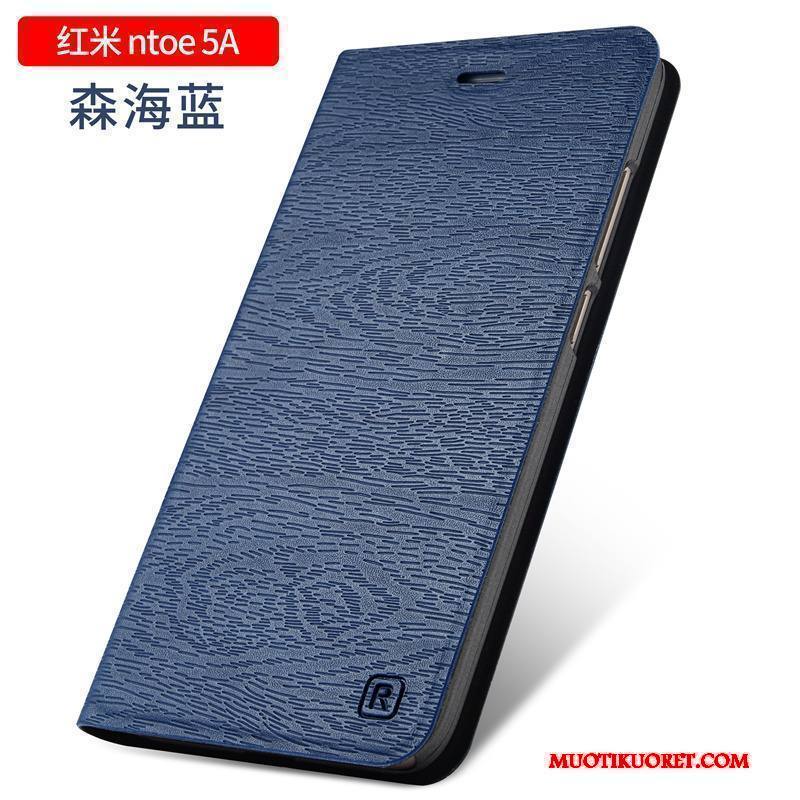 Redmi Note 5a Kuori Suojaus Punainen Simpukka Kotelo Puhelimen Kuoret Nahkakotelo Murtumaton