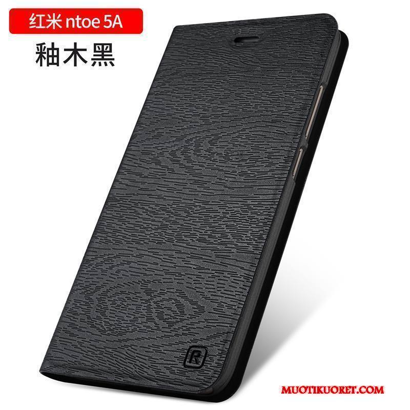 Redmi Note 5a Kuori Suojaus Punainen Simpukka Kotelo Puhelimen Kuoret Nahkakotelo Murtumaton