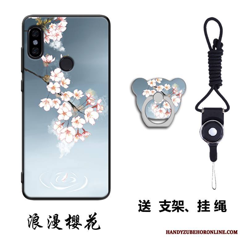Redmi Note 6 Pro Kuori Sininen Net Red Pehmeä Neste Punainen Kotelo Puhelimen Kuoret