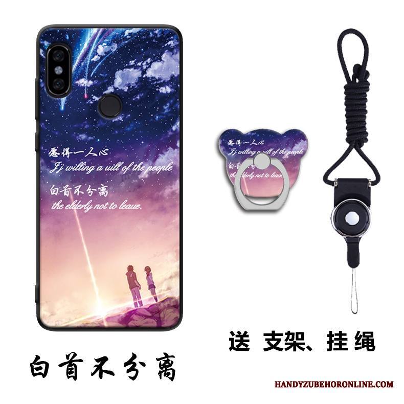 Redmi Note 6 Pro Kuori Sininen Net Red Pehmeä Neste Punainen Kotelo Puhelimen Kuoret