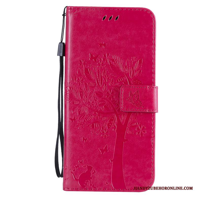 Redmi Note 8t Kuori L Puu Simpukka Punainen Kissa Suojaus Murtumaton