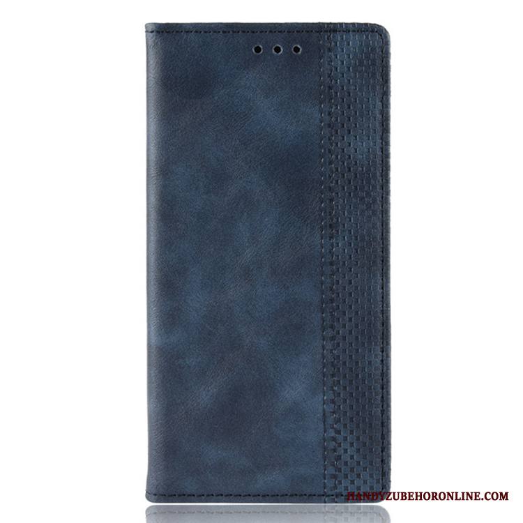 Redmi Note 8t Kuori Salkku Nahka Kotelo Kukkakuvio Musta Pieni Lehmä