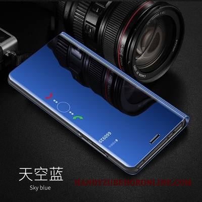 Samsung Galaxy A40 Kuori Peili Kuoret Pinnoitus Nahkakotelo Luova Tähti Puhelimen Kuoret