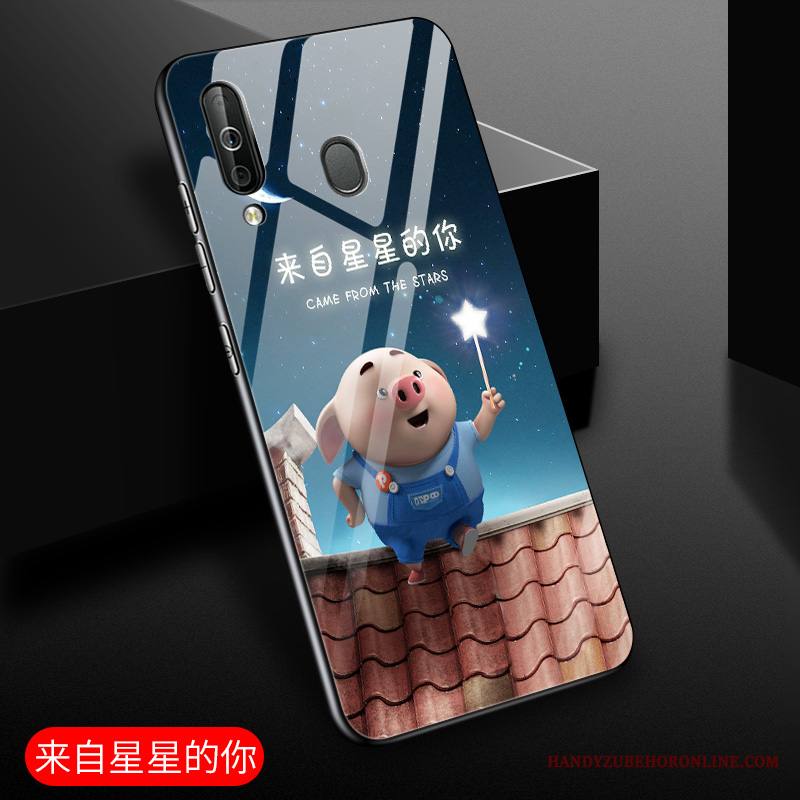 Samsung Galaxy A40s Tähti Kuori Pehmeä Neste Murtumaton Keltainen Puhelimen Kuoret Kotelo