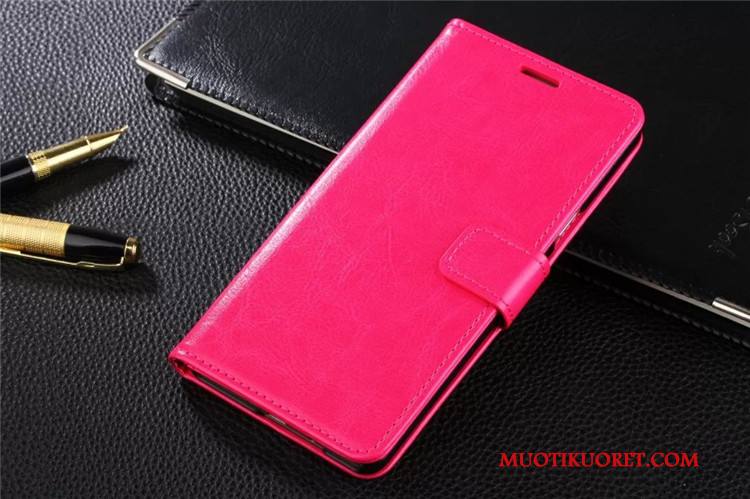 Samsung Galaxy A5 2015 Aito Nahka Tähti Puhelimen Kuoret Kotelo Nahkakotelo Suojaus Kuori