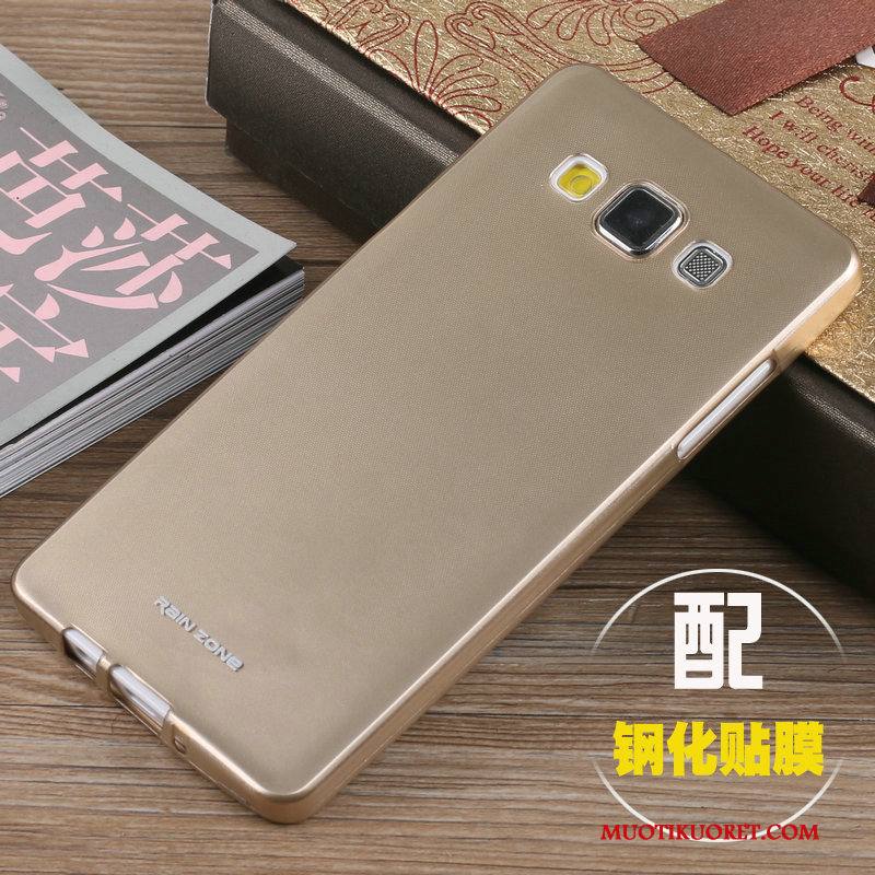Samsung Galaxy A5 2015 Kuori Kotelo Suojaus Tähti Silikoni Pehmeä Neste Pesty Suede Trendi