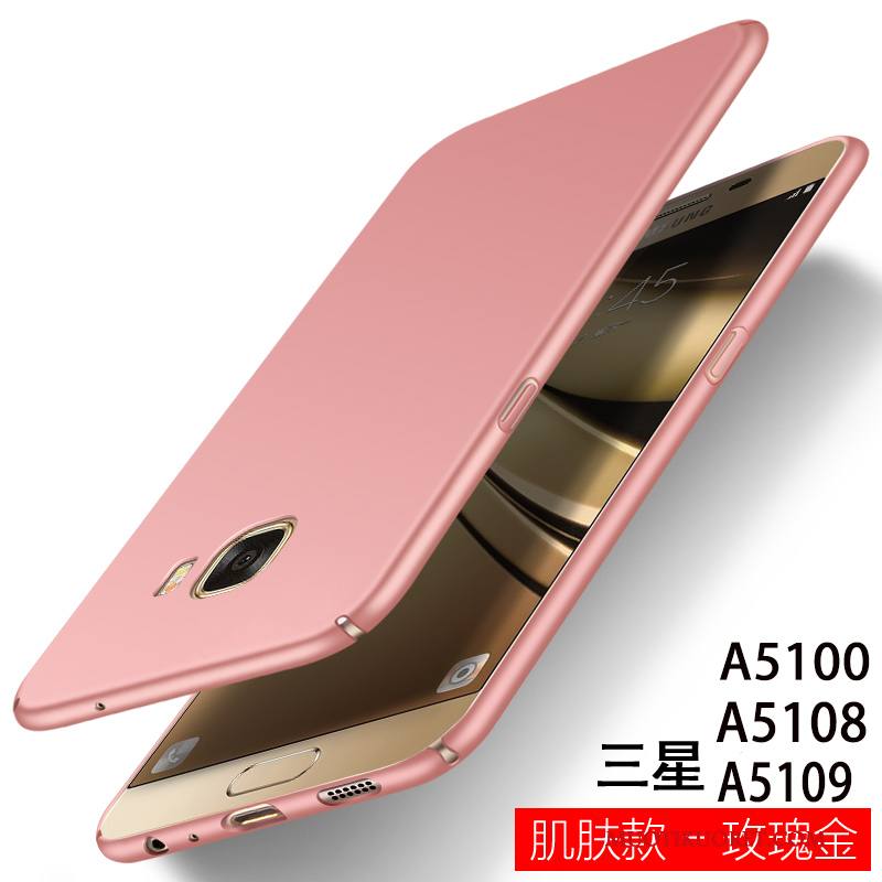 Samsung Galaxy A5 2016 Kova Puhelimen Kuoret Kotelo Kuori Pesty Suede Musta Tähti