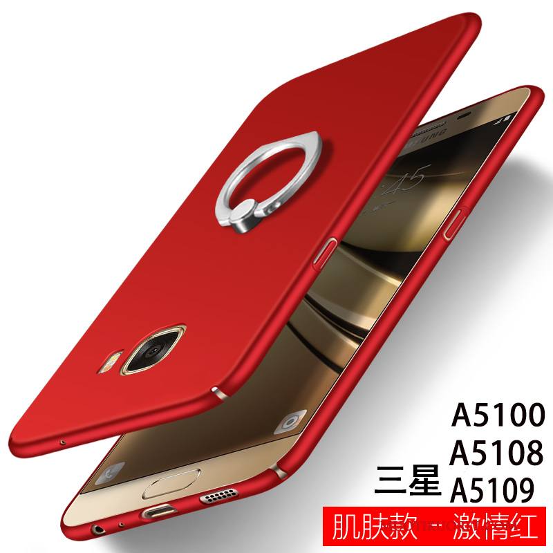 Samsung Galaxy A5 2016 Kova Puhelimen Kuoret Kotelo Kuori Pesty Suede Musta Tähti