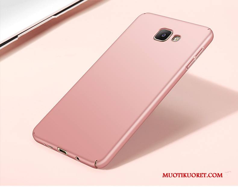 Samsung Galaxy A5 2016 Kuori All Inclusive Sininen Pesty Suede Tähti Murtumaton Puhelimen Kotelo