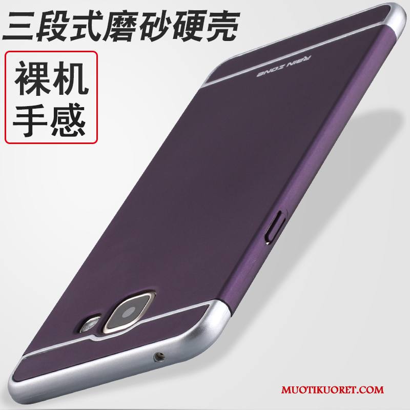 Samsung Galaxy A5 2016 Kuori Takakansi Punainen Pesty Suede Luova Tähti Silikoni Kotelo