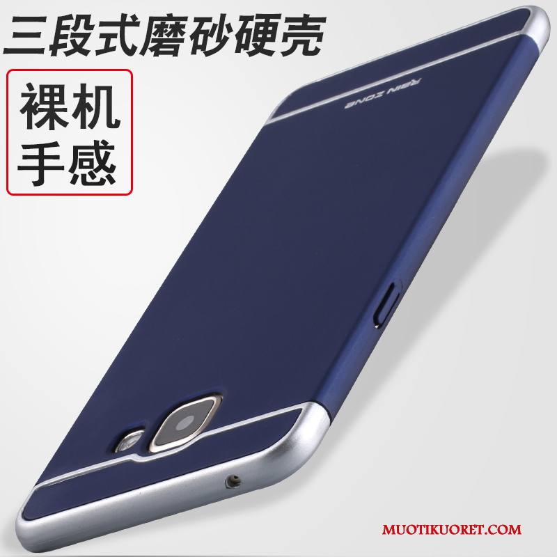 Samsung Galaxy A5 2016 Kuori Takakansi Punainen Pesty Suede Luova Tähti Silikoni Kotelo