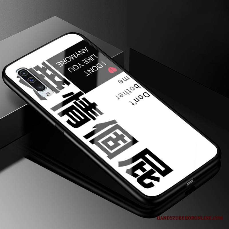 Samsung Galaxy A50 Kuori Puhelimen Kuoret Trendi Valkoinen Murtumaton Suojaus Rakastunut Kotelo