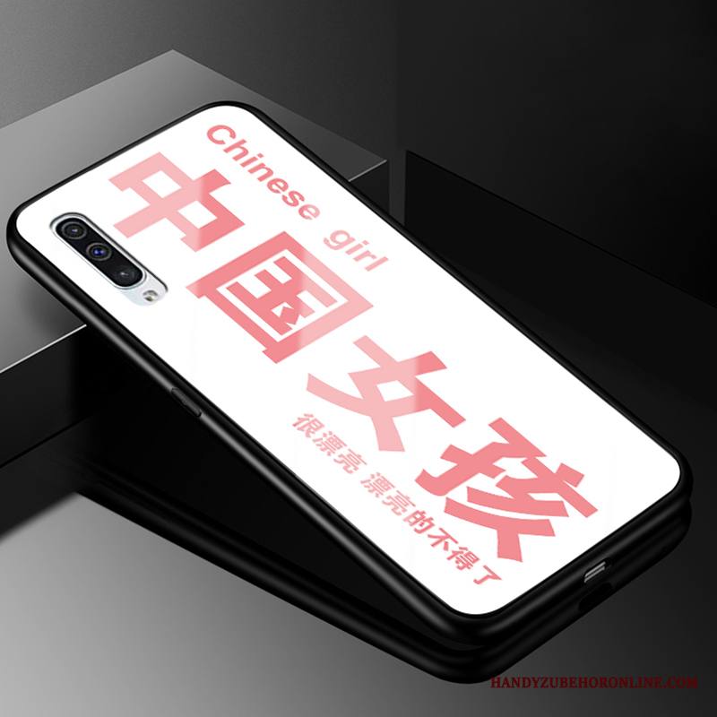 Samsung Galaxy A50 Kuori Puhelimen Kuoret Trendi Valkoinen Murtumaton Suojaus Rakastunut Kotelo