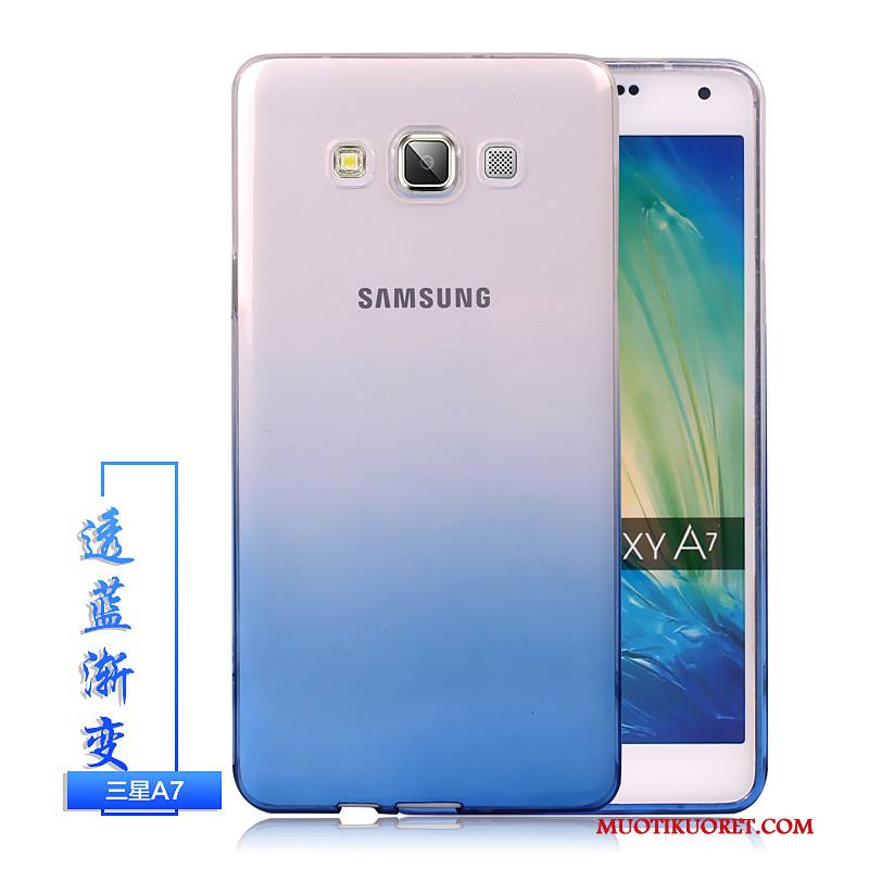 Samsung Galaxy A7 2015 Puhelimen Kuoret Tähti Läpinäkyvä Suojaus Viileä Kotelo Kuori
