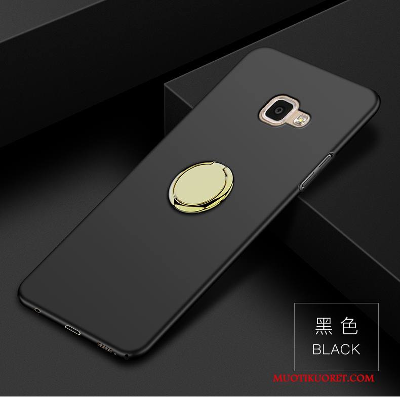 Samsung Galaxy A7 2016 Kuori Kotelo Trendi Persoonallisuus Pesty Suede Pinkki Kova Murtumaton