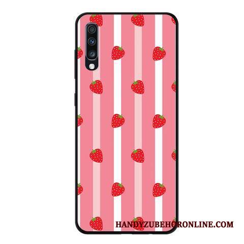 Samsung Galaxy A70 Kuori Pesty Suede Puhelimen Tähti Jauhe Kustannukset Musta Pehmeä Neste