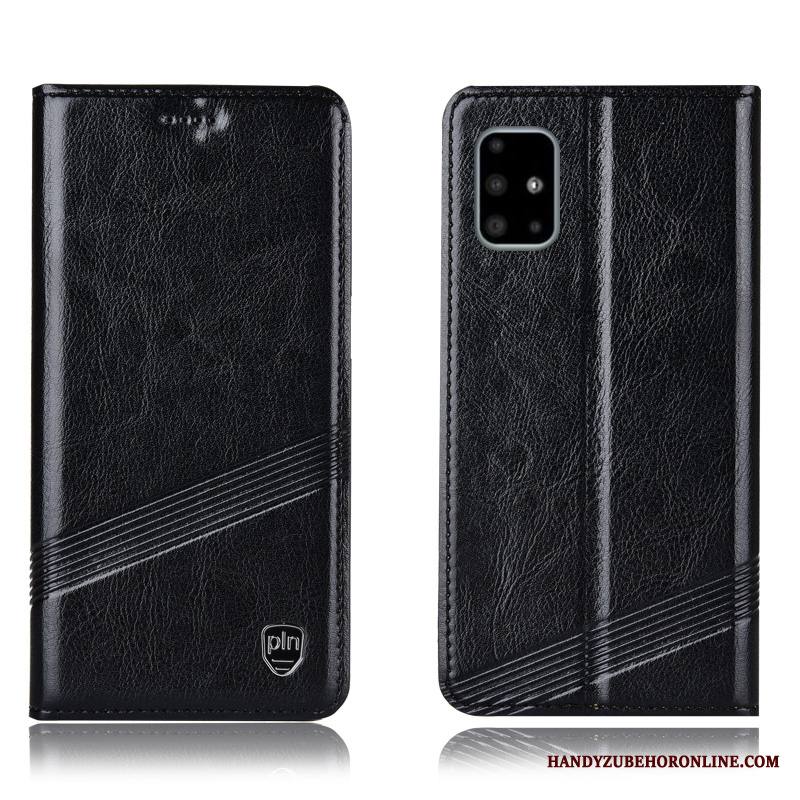 Samsung Galaxy A71 Kuori All Inclusive Murtumaton Puhelimen Kuoret Kotelo Suojaus Kukkakuvio Aito Nahka