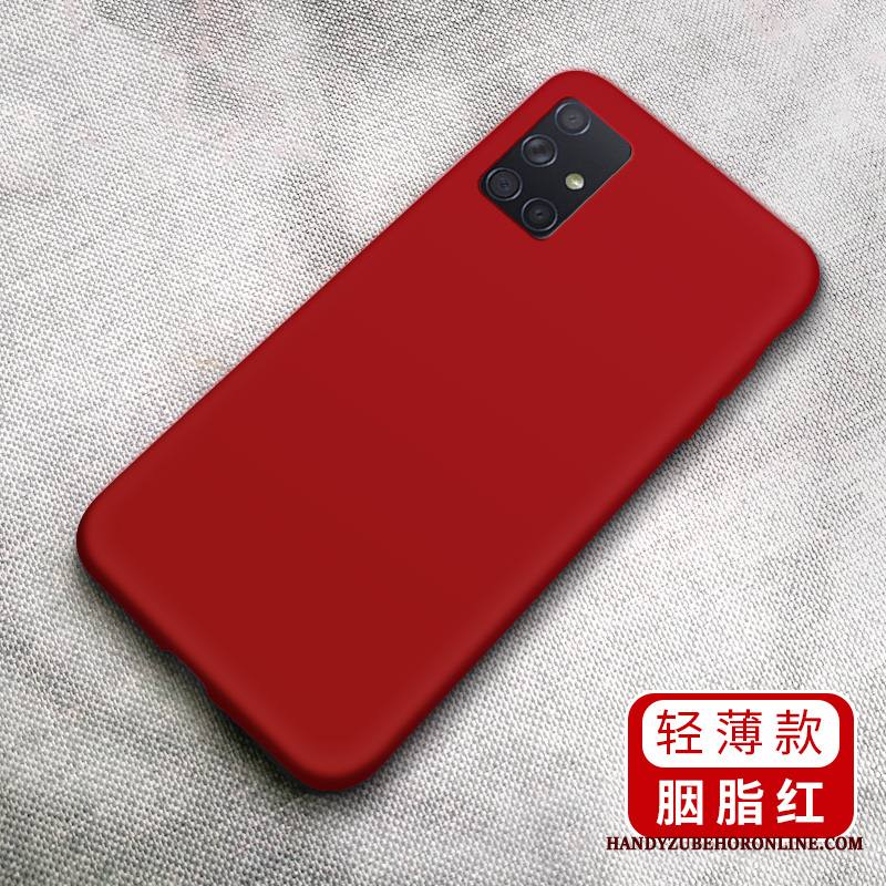 Samsung Galaxy A71 Tähti Silikoni Kuori Pieni Suojaus Tila Kotelo