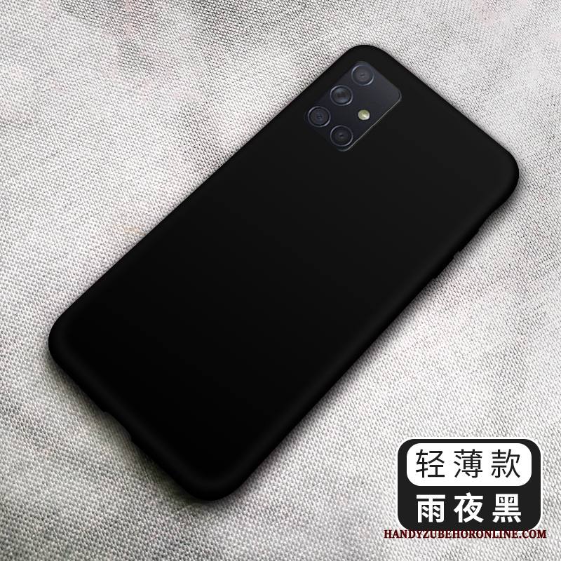 Samsung Galaxy A71 Tähti Silikoni Kuori Pieni Suojaus Tila Kotelo