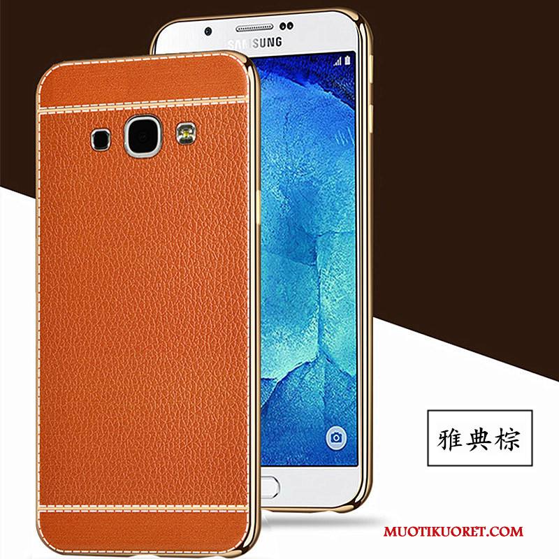 Samsung Galaxy A8 Kuori All Inclusive Suojaus Murtumaton Kukkakuvio Silikoni Kotelo Tähti