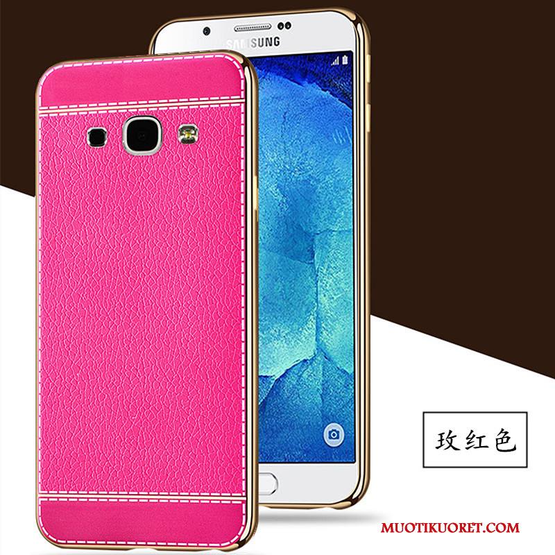 Samsung Galaxy A8 Kuori All Inclusive Suojaus Murtumaton Kukkakuvio Silikoni Kotelo Tähti