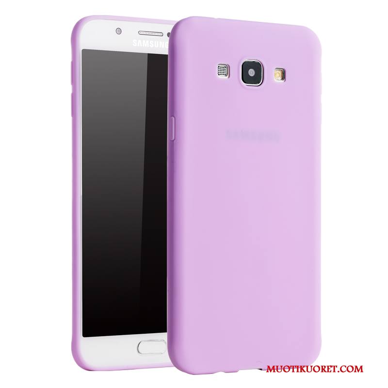 Samsung Galaxy A8 Kuori Puhelimen Pehmeä Neste Ultra Suojaus Tähti Silikoni Kehys