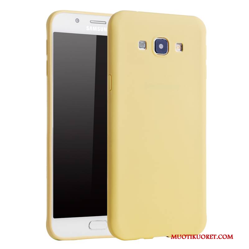Samsung Galaxy A8 Kuori Puhelimen Pehmeä Neste Ultra Suojaus Tähti Silikoni Kehys