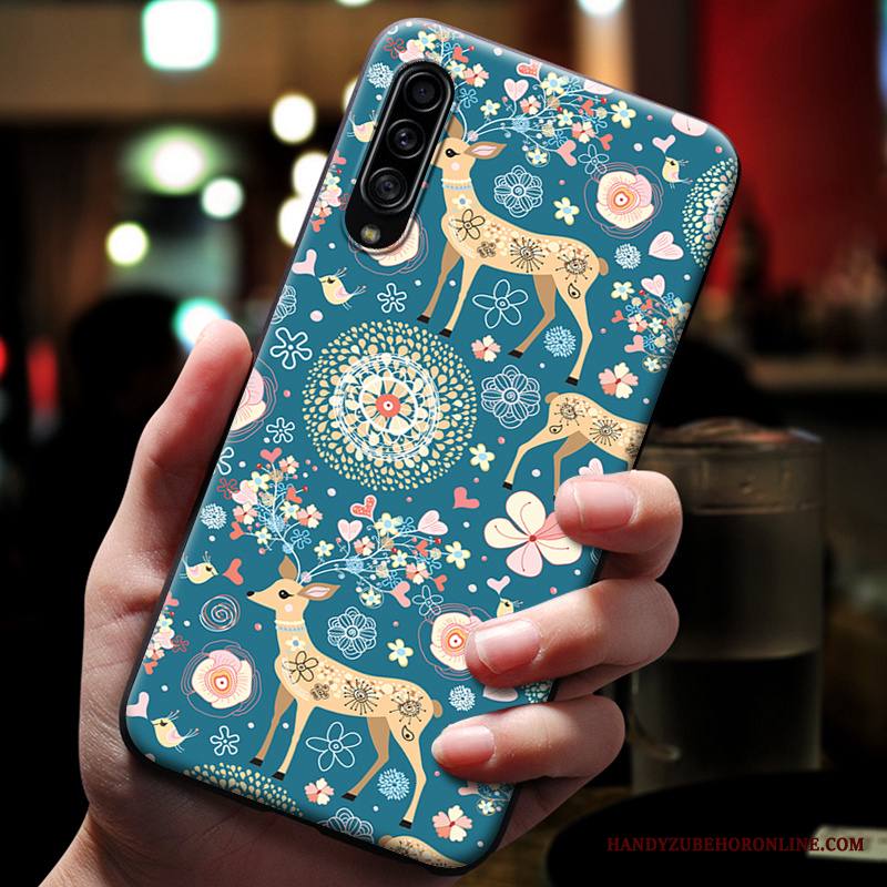 Samsung Galaxy A90 5g Kuori Murtumaton Kotelo Tähti Kohokuviointi Suojaus Puhelimen Kuoret Silikoni