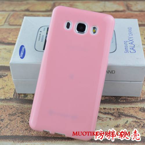 Samsung Galaxy J5 2016 Kuori Silikoni Puhelimen Kuoret Vihreä Suojaus Luova Hemming Murtumaton