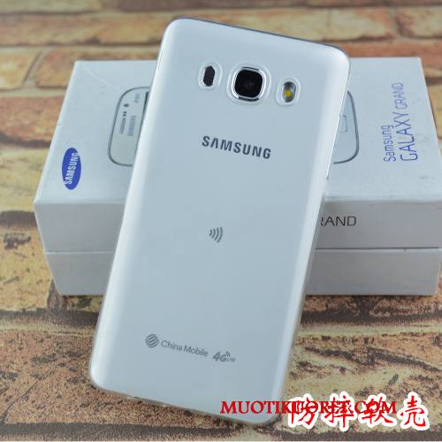 Samsung Galaxy J5 2016 Kuori Silikoni Puhelimen Kuoret Vihreä Suojaus Luova Hemming Murtumaton