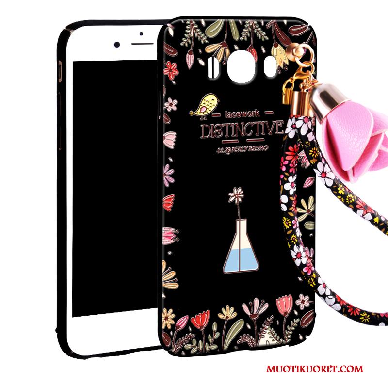 Samsung Galaxy J7 2016 Kotelo Kova All Inclusive Pesty Suede Suojaus Murtumaton Kuori