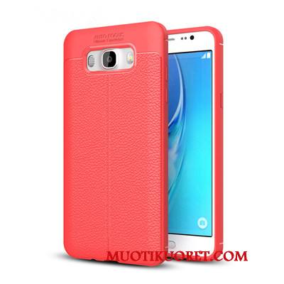 Samsung Galaxy J7 2016 Kuori Puhelimen Kuoret Silikoni Harmaa Kotelo Suojaus Kukkakuvio Tähti
