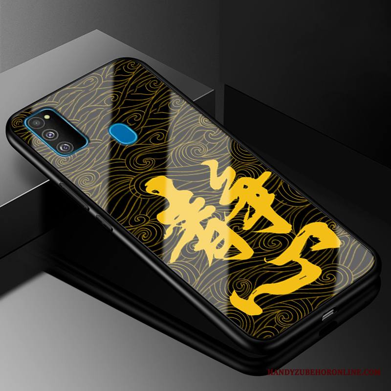 Samsung Galaxy M30s Kuori Kulta Tähti Puhelimen Kuoret Persoonallisuus Lasi All Inclusive Kova