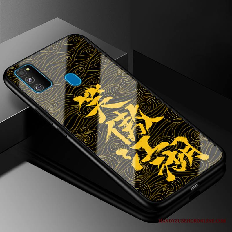 Samsung Galaxy M30s Kuori Kulta Tähti Puhelimen Kuoret Persoonallisuus Lasi All Inclusive Kova