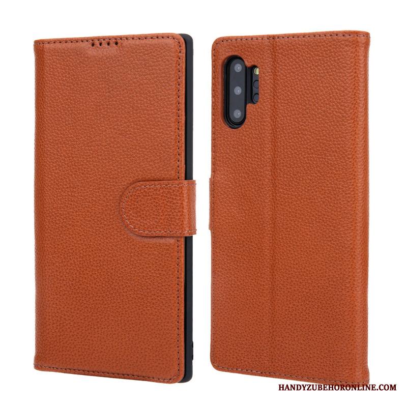 Samsung Galaxy Note 10+ Kuori Kuoret Tähti Puhelimen Kuoret Nahkakotelo
