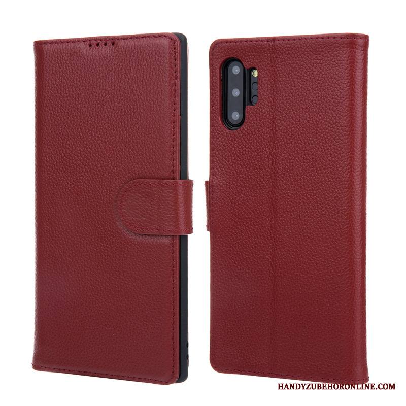 Samsung Galaxy Note 10+ Kuori Kuoret Tähti Puhelimen Kuoret Nahkakotelo