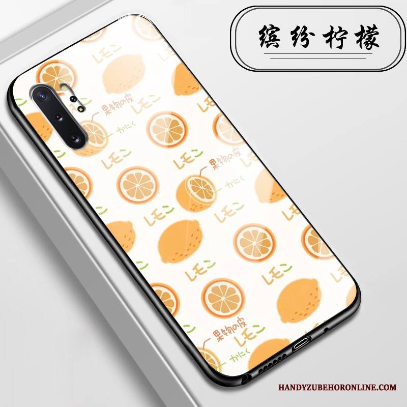 Samsung Galaxy Note 10+ Kuori Kustannukset Murtumaton Keltainen Puhelimen Kuoret Pieni Lasi Tähti