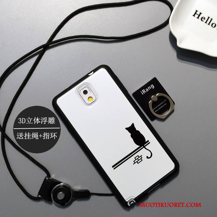 Samsung Galaxy Note 3 Kuori All Inclusive Kukkia Sarjakuva Kotelo Silikoni Tähti Puhelimen Kuoret