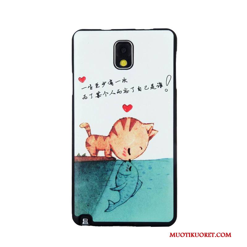 Samsung Galaxy Note 3 Kuori Karkaisu Kotelo Tähti Näytönsuojus Puhelimen Kuoret Suojaus Sarjakuva