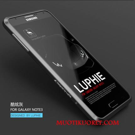 Samsung Galaxy Note 3 Kuori Metalli Kehys Tähti Kotelo Puhelimen Kuoret Suojaus Violetti