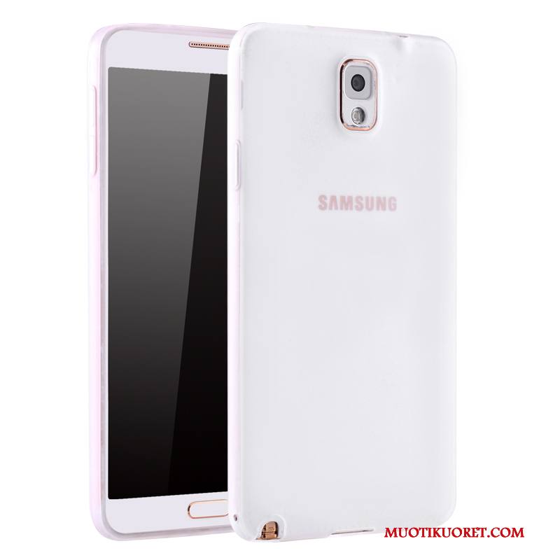 Samsung Galaxy Note 3 Kuori Murtumaton Vihreä Pesty Suede Suojaus Ultra Ohut Puhelimen Kuoret