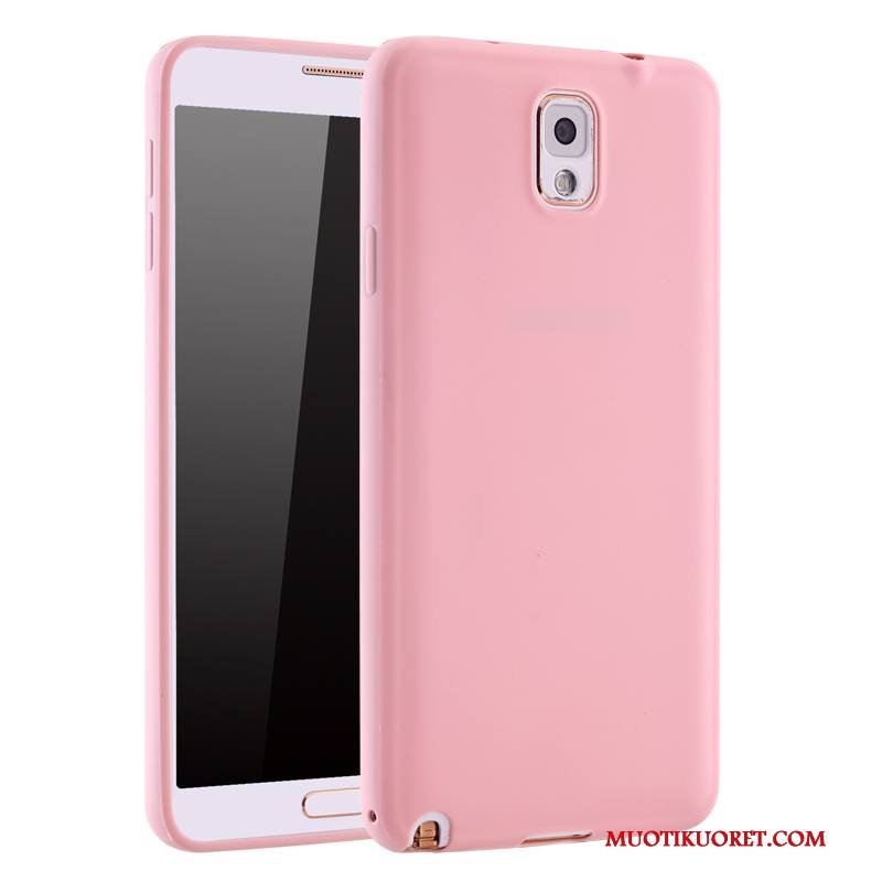 Samsung Galaxy Note 3 Kuori Murtumaton Vihreä Pesty Suede Suojaus Ultra Ohut Puhelimen Kuoret