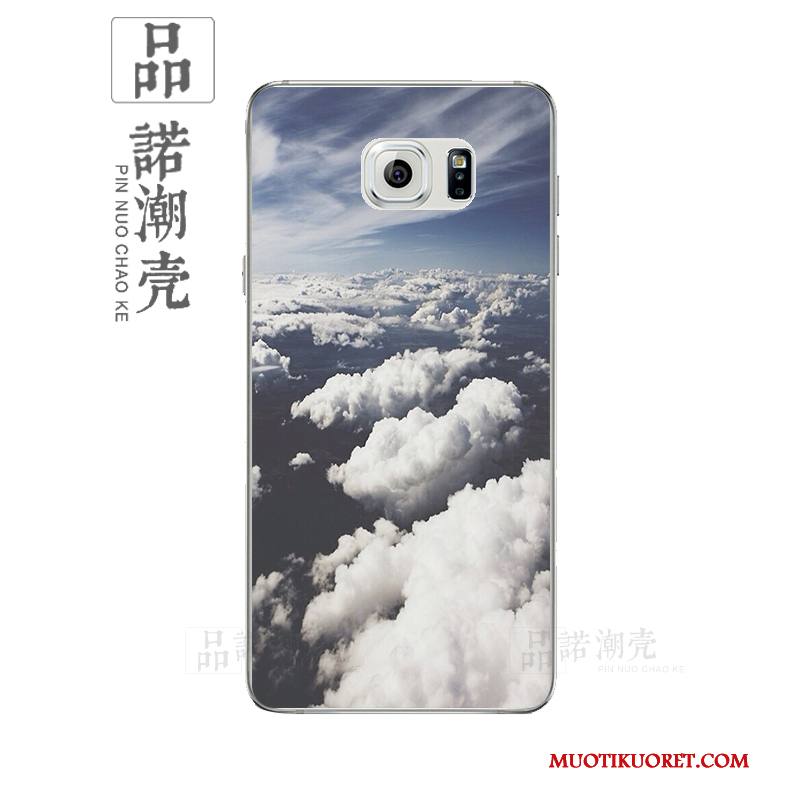 Samsung Galaxy Note 3 Puhelimen Kuoret Luova Kuori Taide Vaaleansininen Persoonallisuus Pesty Suede