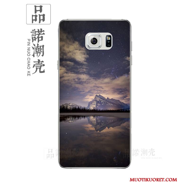 Samsung Galaxy Note 3 Puhelimen Kuoret Luova Kuori Taide Vaaleansininen Persoonallisuus Pesty Suede