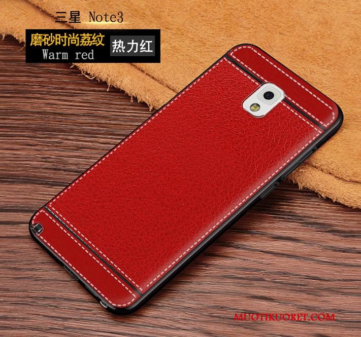 Samsung Galaxy Note 3 Suojaus Murtumaton Trendi Pehmeä Neste Kuori Kotelo Puhelimen