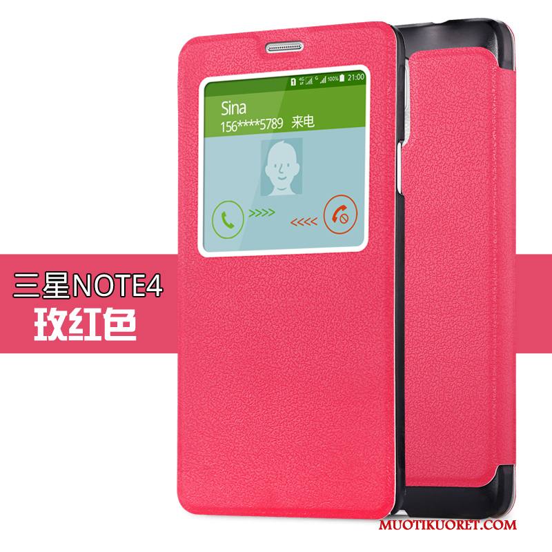 Samsung Galaxy Note 4 Kotelo Puhelimen Simpukka Puhelimen Kuoret Murtumaton Tähti Kuori